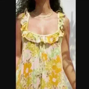 Urban Outfitters floral print mini dress